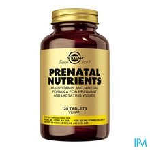 Load image into Gallery viewer, Solgar Prenatal Nutrients Comp 120
