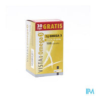 Vista Omega 3 Caps 70+30 Gratis Promo