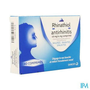 Rhinathiol Antirhinitis Tabl 40