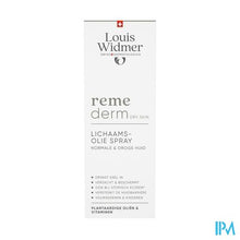 Load image into Gallery viewer, Widmer Remederm Lichaamsolie Spray 150ml
