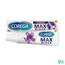 Afbeelding in Gallery-weergave laden, Corega Max Block Kleefcreme Gebitsprothese 40g
