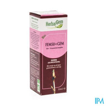 Afbeelding in Gallery-weergave laden, Herbalgem Fem50+gem Vrouwcomplex 50+ 50ml
