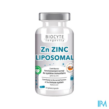 Biocyte Zinc Lipsome Caps 60