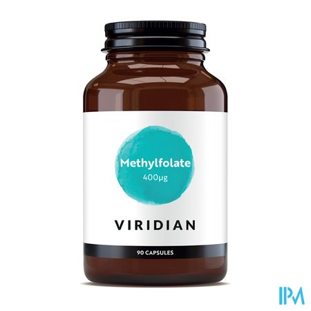Viridian Methylfolate 400mcg V-caps 90