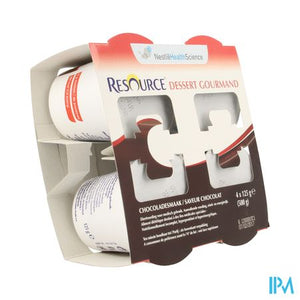 Resource Dessert Gourmand Chocol. 4x125g 12311109