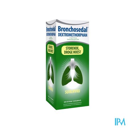 Bronchosedal Dextromethorp Sir Suikervrij 200ml