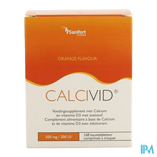 Afbeelding in Gallery-weergave laden, Calcivid 500mg/200ie Orange Chew 168
