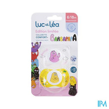 Afbeelding in Gallery-weergave laden, Luc&lea Duo Fopspeen Phys 6-18m Barbapapa Ring 2
