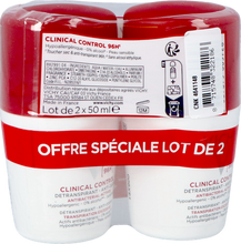 Afbeelding in Gallery-weergave laden, Vichy Deo V Roll 96h Clinical Ctrl Duo 50ml 2e-50%
