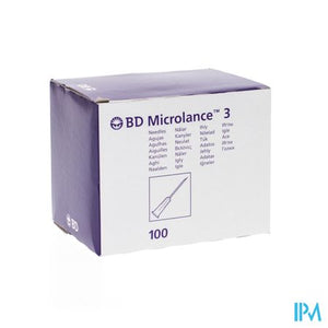 Bd Microlance 3 Naald 23g 1 Rb 0,6x25mm Blauw 100