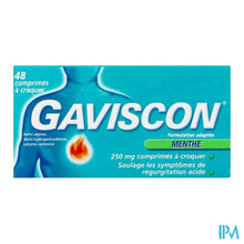 Afbeelding in Gallery-weergave laden, Gaviscon Munt Kauwtabl 48x250mg
