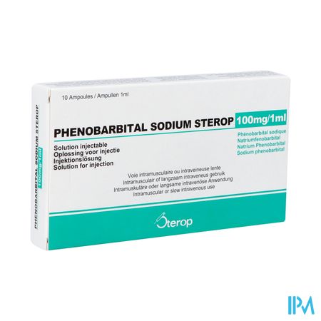 Phenobarbital Sod. Sterop 100mg/1ml Opl Inj Amp 10