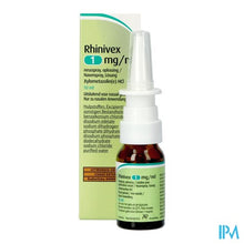 Afbeelding in Gallery-weergave laden, Rhinivex 1mg/ml Neusspray Opl 10ml
