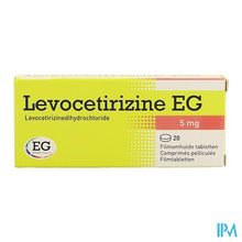 Afbeelding in Gallery-weergave laden, Levocetirizine EG 5 Mg Filmomh Tabl 20
