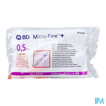 Afbeelding in Gallery-weergave laden, Microfine Ins.spuit 0,5ml 30g 8mm 10 324825

