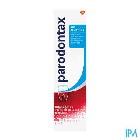 Parodontax Tandpasta No Fluoride 75ml Nf