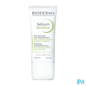 Bioderma Sebium Sensitive Soin Ap Pur Tube 30ml