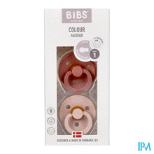 Afbeelding in Gallery-weergave laden, Bibs 1 Fopspeen Duo Woodchuck Blush
