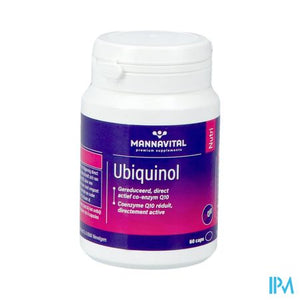 Mannavital Ubiquinol Caps 60