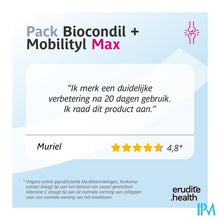 Afbeelding in Gallery-weergave laden, Biocondil+mobilityl Max Pack Tabl 180 Tabl 90 Nf
