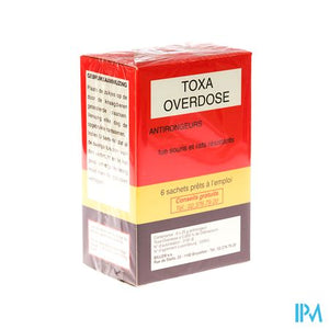 Toxa Overdose Muizenvergif 6 X 25g