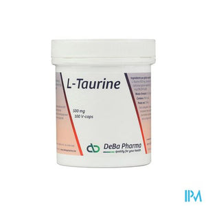 l-taurine Caps 100x500mg Deba