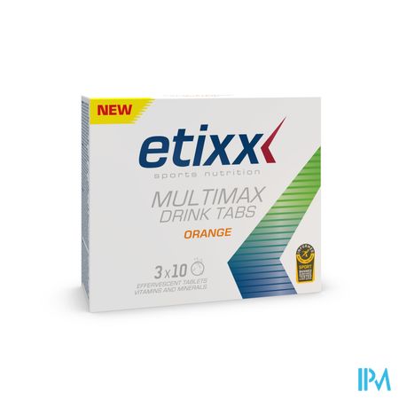 Etixx Multimax Drink Orange Tube Tabl 3x10