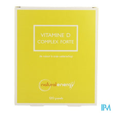 Afbeelding in Gallery-weergave laden, Vitamine D Complex Forte 1000ui 120 Natural Energy
