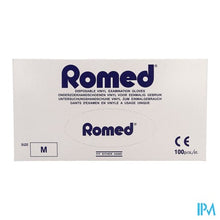 Afbeelding in Gallery-weergave laden, Romed Handschoen Vinyl Wegwerp M 100 Pontos
