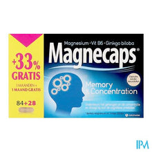Load image into Gallery viewer, Magnecaps Memory & Concentration Caps 84+28 Grat.

