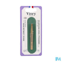 Afbeelding in Gallery-weergave laden, Epileerpincet Schuin Inox Verguld
