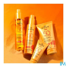 Load image into Gallery viewer, Nuxe Sun Heerlijk.zonnespray Gelaat&lic.spf50 50ml
