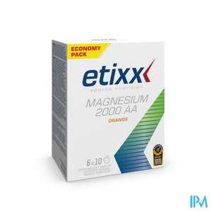 Etixx Magnesium 2000 Aa Bruistabl 6x10