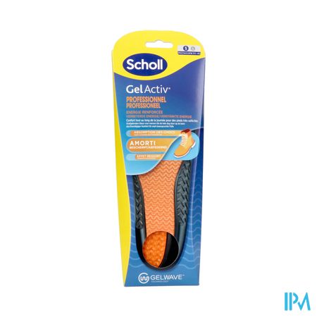 Scholl Inlegzolen Work&boots Small