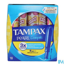 Afbeelding in Gallery-weergave laden, Tampax Pearl Compak Regular 18
