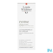 Load image into Gallery viewer, Widmer Remederm Lichaamsmelk 5 % Ureum 200ml
