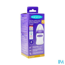 Load image into Gallery viewer, Lansinoh Zuigfles + Natural Wave Speen 160ml
