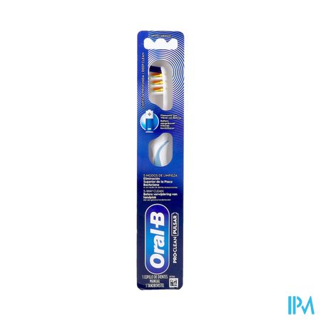 Oral-b Tandenborstel Pulsar Clean 35m 1ct