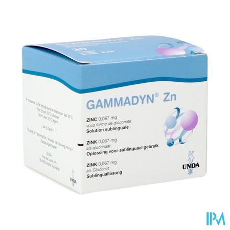 Gammadyn Amp 30 X 2ml Zn Unda