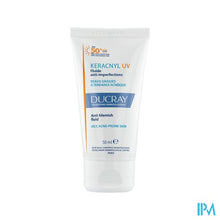 Afbeelding in Gallery-weergave laden, Ducray Keracnyl Uv Fluide Spf50+ A/onzuiver. 50ml

