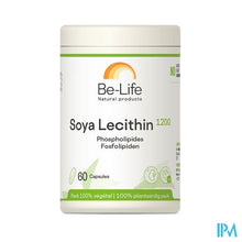 Afbeelding in Gallery-weergave laden, Soya Lecithin 1200 Be Life Caps 60
