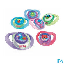 Afbeelding in Gallery-weergave laden, Nuby Diertje Orthodontische Fopspeen 6-36m
