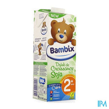 Afbeelding in Gallery-weergave laden, Bambix Groeimelk Soja 2+ 1l
