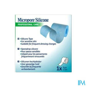 Micropore S 3m Hechtpleister 5 X500cm