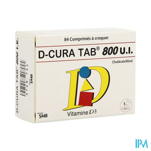 D-cura Tab 800 Kauwtabletten 84
