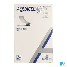Load image into Gallery viewer, Aquacel Ag Verb Hydrofiber+versterking 2x45cm 5
