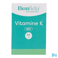 Afbeelding in Gallery-weergave laden, Benfida Vitamine K2 Comp 60
