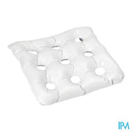 Zitkussen Bad Opblaasb Zuignappen 45,5x45,5cm Wit