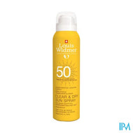 Widmer Sun Clear & Dry N/parf Spray 200ml