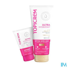 Afbeelding in Gallery-weergave laden, Topicrem Um Geleid.gebruin.melk 200ml+peeling 50ml
